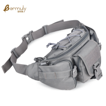 Mens chest bag Waist bag Leisure sports outdoor cycling running bag Mobile phone bag multifunctional Oxford waterproof travel bag