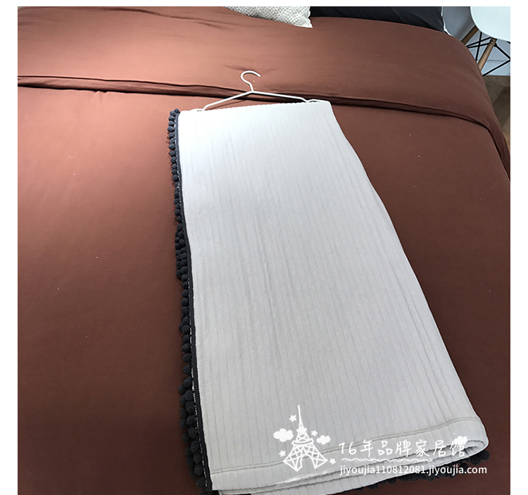 Hàng dệt kim chính hãng dệt kim mỏng chăn 180 * 200 có thể giặt được - Ném / Chăn chăn nỉ nhung
