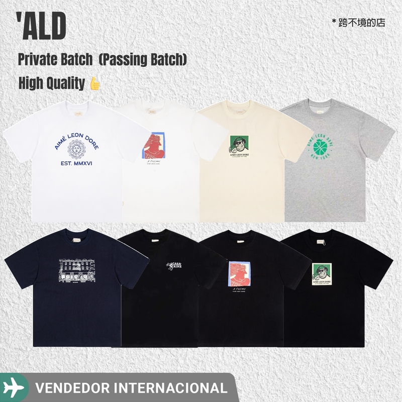 Cross - border / ALD Hand written T-Shirt