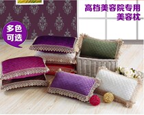 Punch diamond European beauty SPA bedspread special accessories Pillow 45*25 beauty pillow Lace small square pillow lying pillow