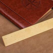 Ruler student stationery Korean simple ruler brass bookmark pure copper advertising ruler custom logo engraved name