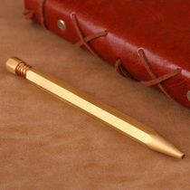 Qiang Yao signature pen brass pen mechanical pen tactical pen Metal pen custom birthday gift boys practical