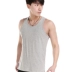 奇 áo vest cotton rộng cho nam có kích thước lớn thể dục vượt rào thể thao thấm mồ hôi áo len mùa hè áo 3 lỗ Lót