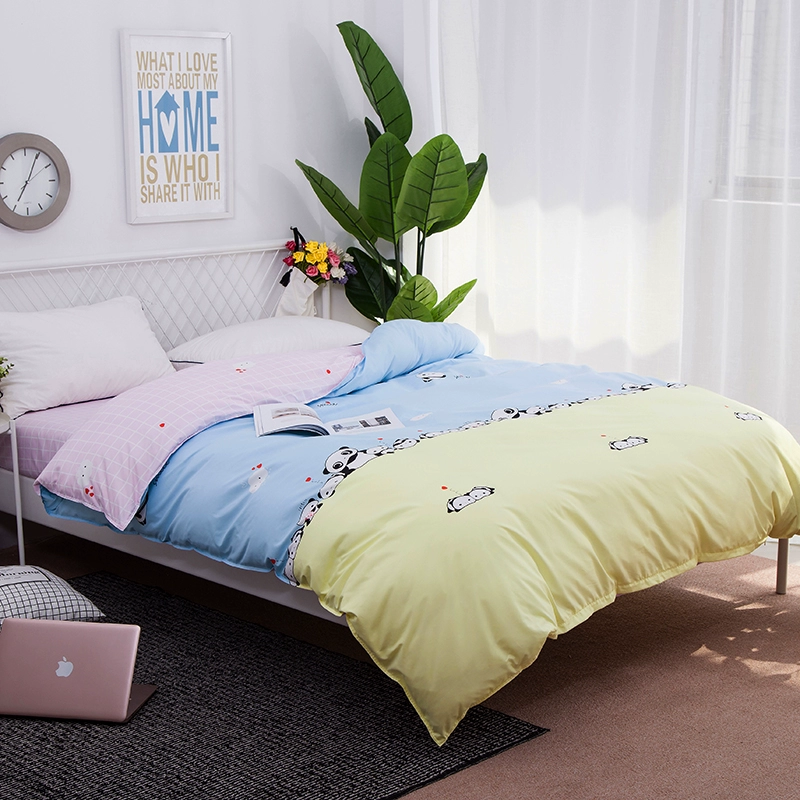 Học sinh một mảnh đơn ký túc xá chăn với 1,5 / 1,8 / 150 180 200 220 2 m m đặt đúp - Quilt Covers chăn tơ tằm