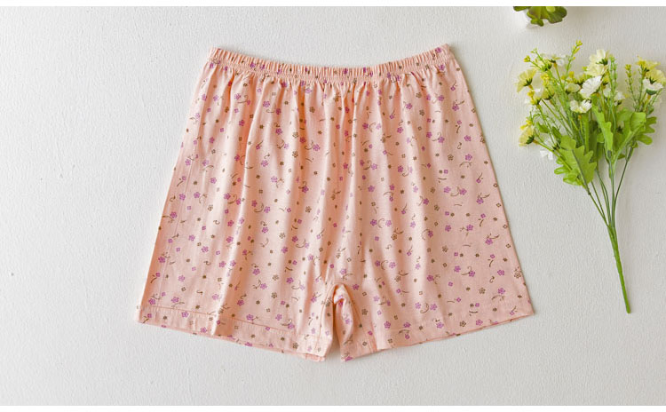 4 túi quần lót nữ trung niên và cũ kỹ Quần lót bà già bằng vải cotton cũ cộng với phân bón để tăng quần short đồ lót big size