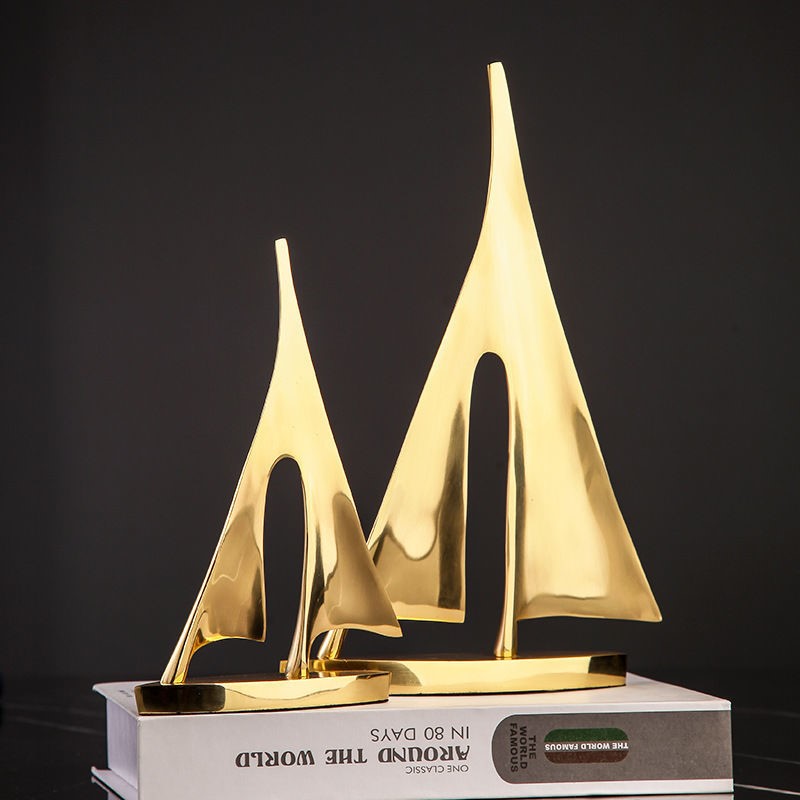 Smooth sailing ornaments home accessories living room bookshelf wine cabinet TV cabinet porch office desktop decoration