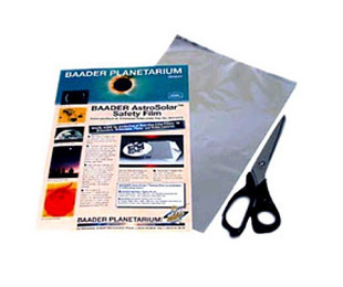 German baader thermal insulation film 5 0 density Bard membrane 10x10cm Secure Sun shoots observation membrane filter