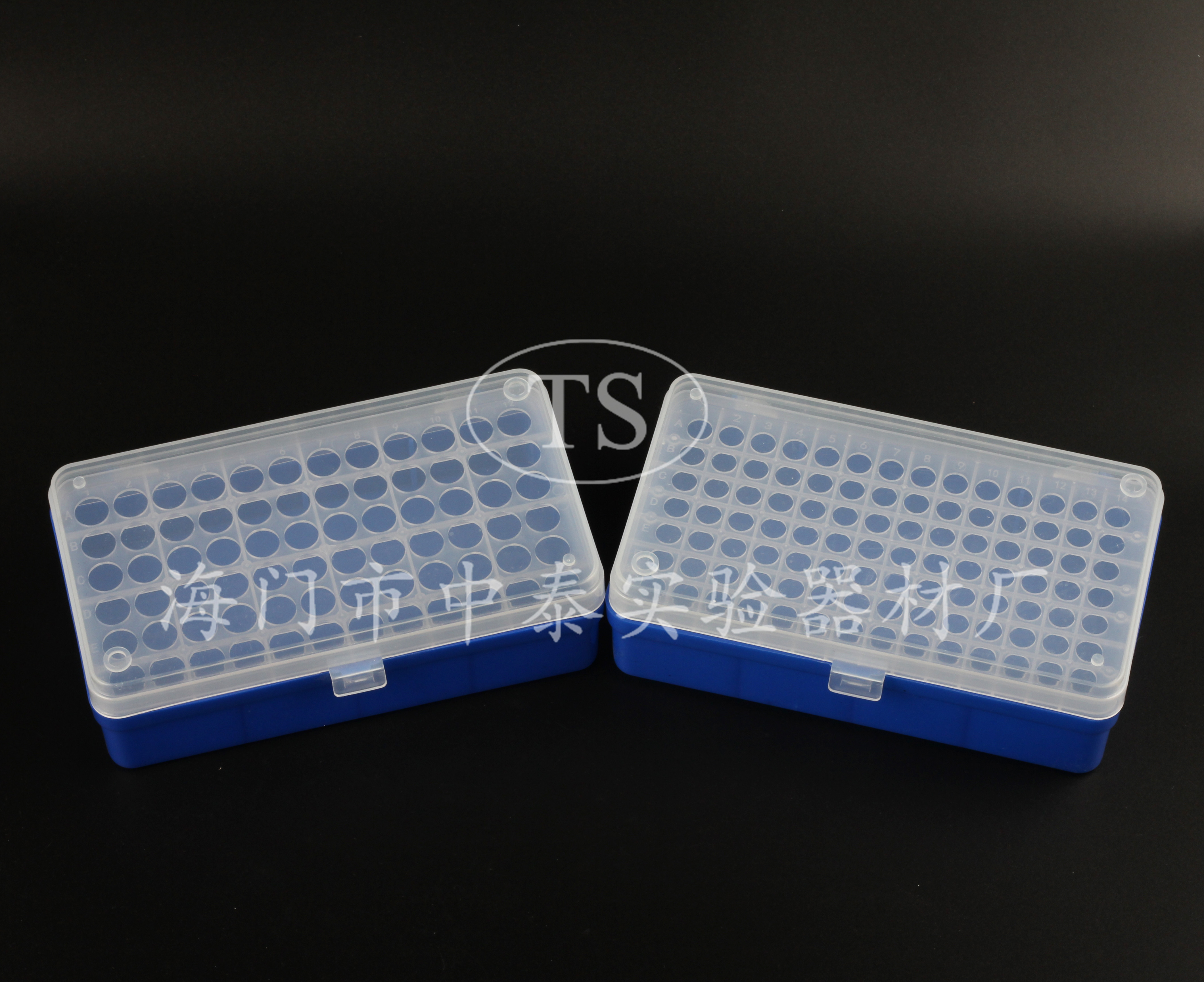 0 5ml 1 5ml 2ml centrifuge box EP tube box with cover and buckle centrifuge tube box 72 holes 98 holes with number