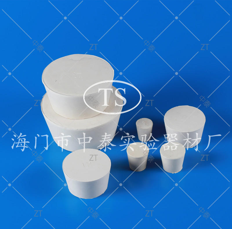 White rubber stopper rubber stopper rubber stopper rubber stopper sealing plug 000#0#1#2#3#4#5#6#7#-20 #