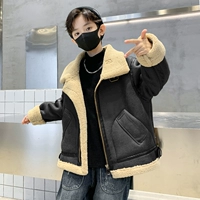 Черный [ZFDW1833 Замшевая ягненка]