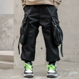 Флисовые штаны для мальчиков, зимние детские демисезонные джинсы с начесом, подходит для подростков, в корейском стиле, 2020