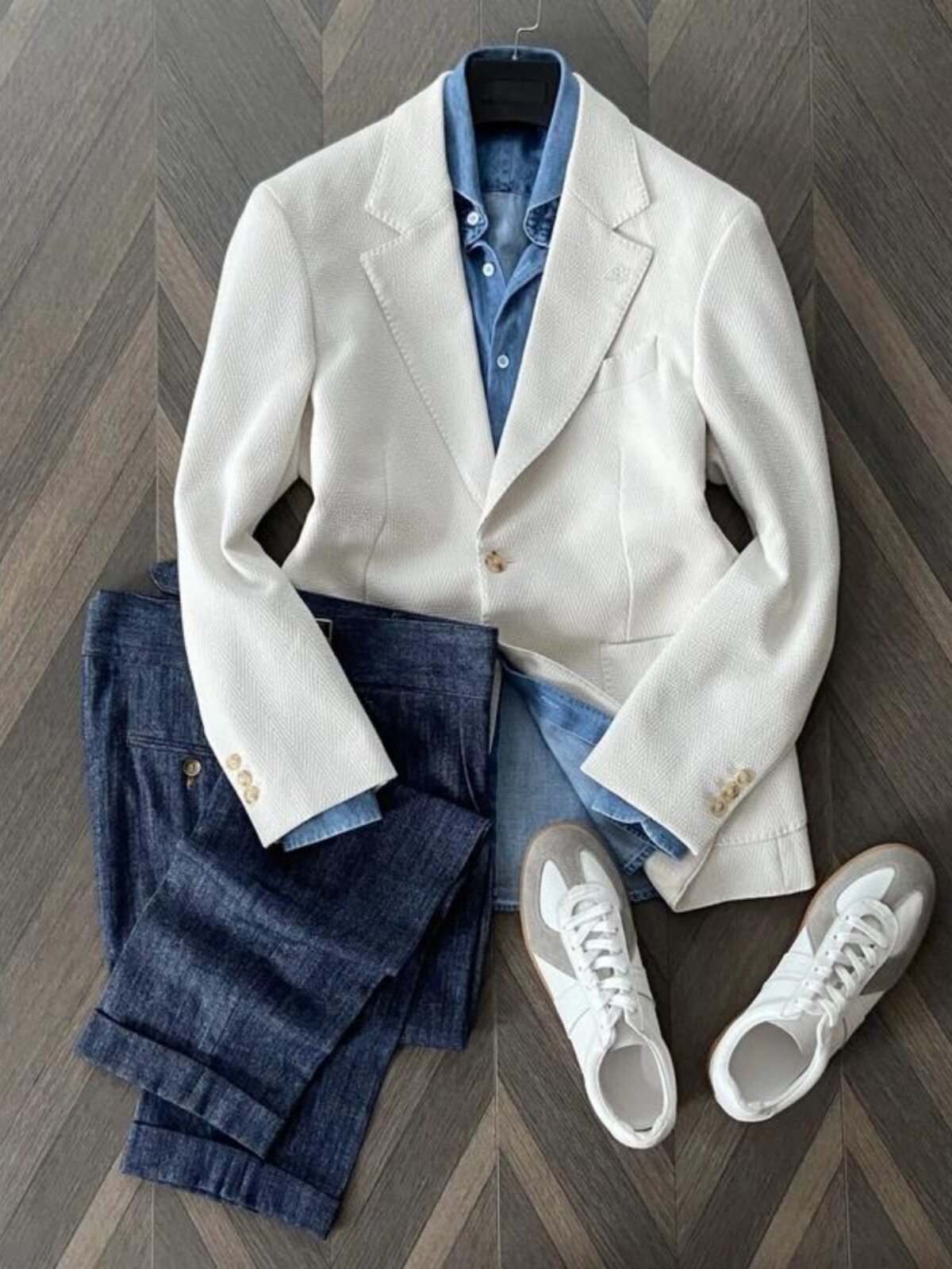 定制级那不勒斯绅士复古平驳领精致刺绣西服男士绅装外套