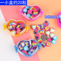 Cartoon eraser sub 1201 creative children student stationery like skin cute rainbow love gift box gift prize