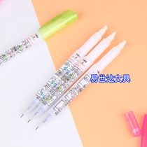 A pen erasable blue pen ink capsule vanishable pen 200 pen primary school students with stationery correction