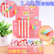 Tianzhuo mushroom dots cut-free automatic pencil lead 2 0 creative cartoon cute student stationery activity pencil 112