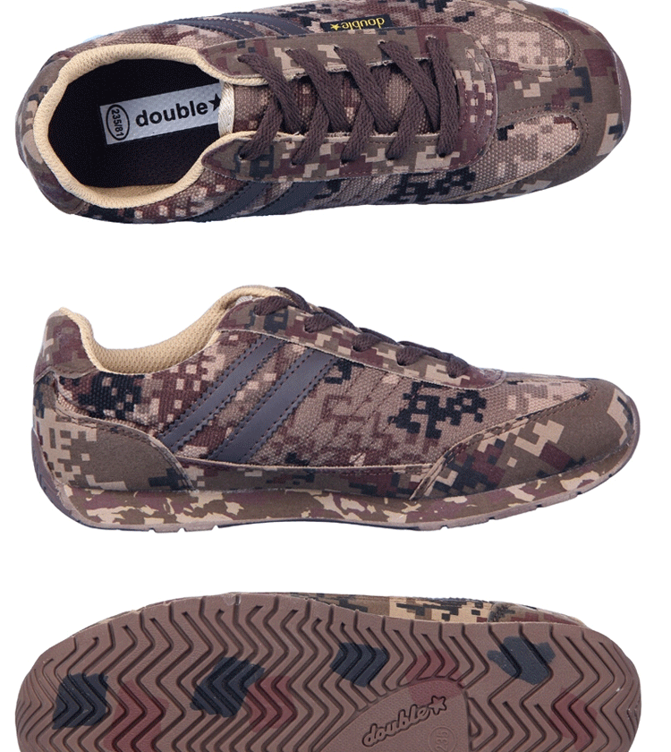 Bottes militaires DOUBLESTAR en toile - Ref 1402217 Image 7