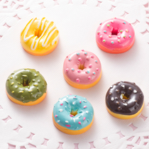 Simulation food play doughnut accessories diy handmade material cream resin crystal drop glue accessories for mobile phone case