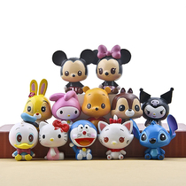 Cute cartoon doll cream mobile phone shell beauty DIY resin accessories