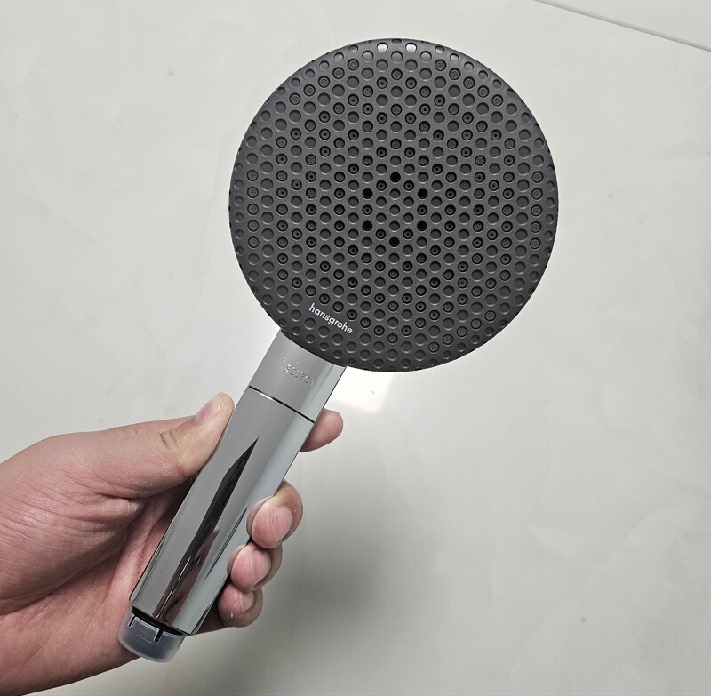 German Hansgrohe Alive Double Star Rain Handheld Shower Head for Home Bathroom with Pressurized Spray Nozzle
