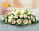 Bàn hội nghị hoa giả mô phỏng phòng họp hoa bàn dài khách sạn hoa bàn trước bàn hoa trang trí hoa ở Đài Loan hoa đứng - Hoa nhân tạo / Cây / Trái cây