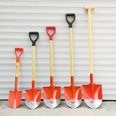 Quenched manganese steel shovel shovel gardening planting shovel tip shovel shovel shovel shovel digging hole tree planting car outdoor shovel