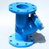 Y-type cast iron flange filter GL41H-16 flange filter Y-type filter Sewage pipe filter