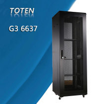 G3 6637 (TOTEN) totem cabinet 37U1 8 m network service machine cabinet thickened mesh door cabinet