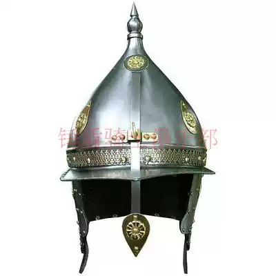 Saracen helmet Metal protective gear Historical reenactment Handicrafts