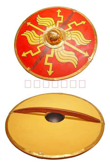 Roman Buckler (Parma) Woodwork Made in India History Repeats Handicraft HR