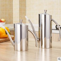 Stainless steel oil pot oil bottle household leak proof 304 stainless steel kitchen seasoning bottle