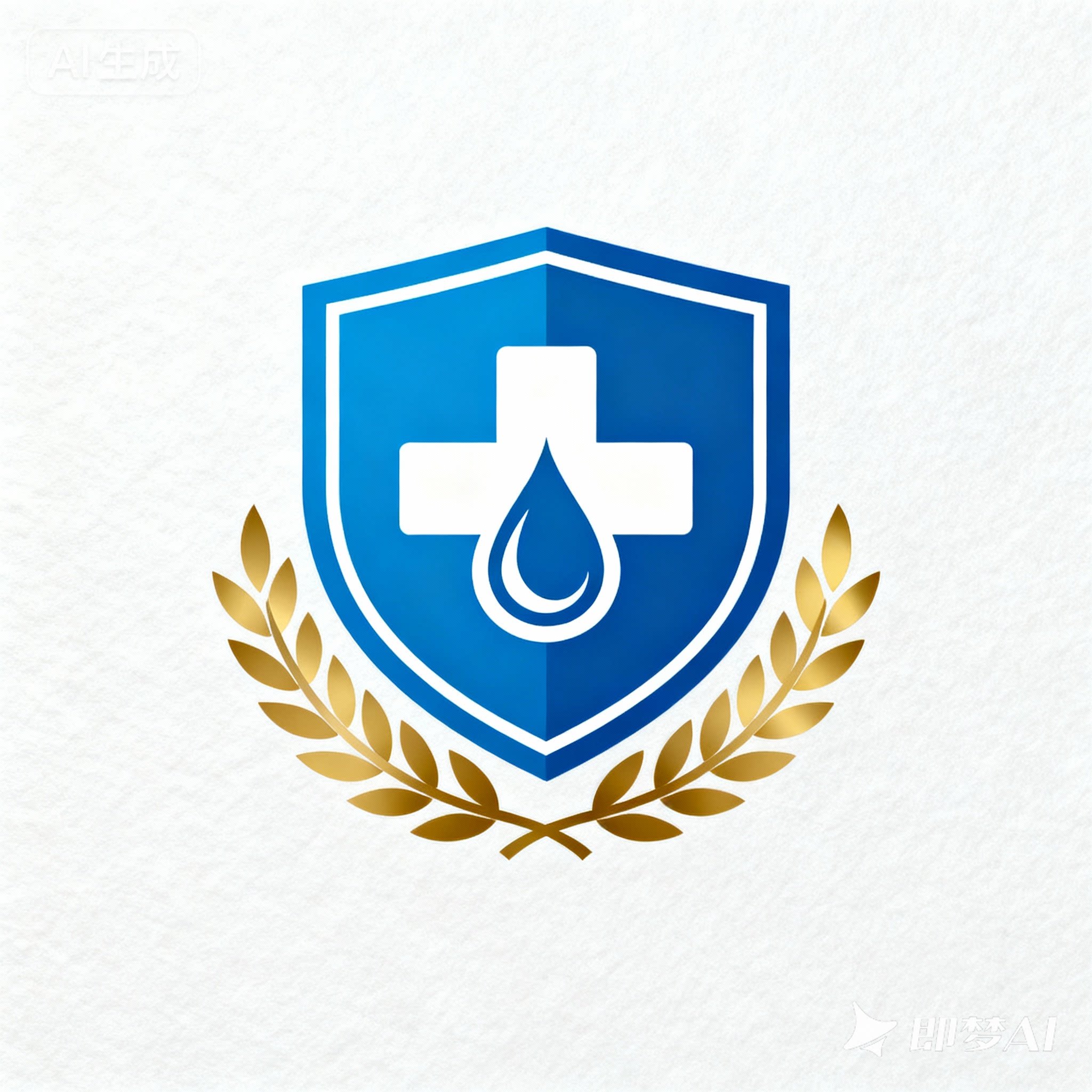 自然美颜轻医美中心的LOGO