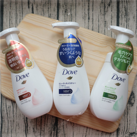 dove facial foam cleanser