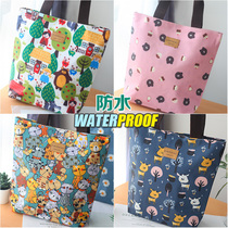 (Clearance) Waterproof Oxford cloth hand carrying mommy handbag lunch student tuition book bag hand carrying mother bag