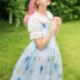 Váy thổ cẩm Váy đầm dạ hội mùa hè mới bài hát sao biển JSK hàng ngày Váy công chúa Lolita
