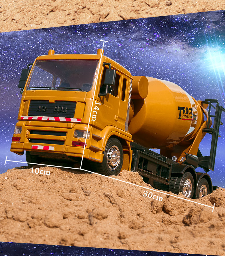 Remote Dump Truck Toy Boy Crane Crane Có thể sạc lại Dump Truck Child Hook Machine Engineering mixer trò chơi lắp ráp