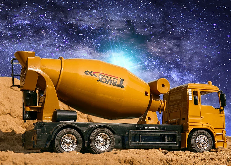 Remote Dump Truck Toy Boy Crane Crane Có thể sạc lại Dump Truck Child Hook Machine Engineering mixer đồ chơi cho bé sơ sinh