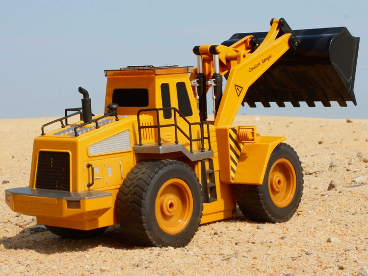 Remote Dozer Đồ chơi không dây lớn Xây dựng có thể sạc lại Mô hình Xe nâng trẻ em Kỹ thuật đào xe Lễ
