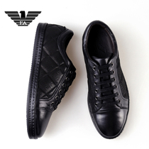 Luxury Lideng Armani mens shoes 2022 spring and autumn leather business casual leather shoes mens sneakers trendy high-end