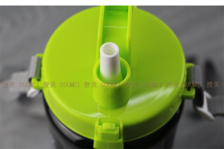 Herbalife Đài Loan Space Cup Cốc nước rơm với quy mô 1000ml dung tích lớn dây đeo chai thể thao - Tách bình nước giữ nhiệt cute