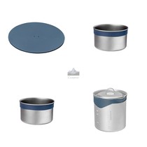 EVERNEW Flame Proof Si Aiwanniu outdoor flame retardant silicone ring alcohol stove anti-scalding silicone pad cover