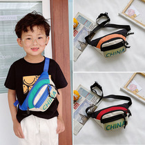 Skew Satchel Boy Tide Cool Chest Bag Purse Kindergarten Small Baby Bump Color Single Shoulder Bag Student Out Sails Cloth Bag Tide