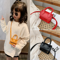 Little girl bag Pack children Fashion leather Texture Single Shoulder Bag Princess Shopping Street Mini Zero Wallet Baby Accessories Bag