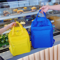 Custom School Bag Print Logo Kindergarten Elementary School Students Double Shoulder Bag Print for advertising Advertising Sign Up Gift Backpack