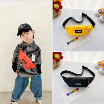 Chest Bag Fashion Mini Cute Girl Bag Bag Children Pure Color Backpack Boy Small Purse Casual Single Shoulder Diagonal Satchel Bag