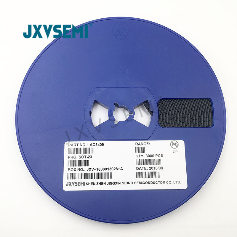 AO3409 SOT-23 2 6A 30V large chip patch P channel MOS field effect transistor quality assurance