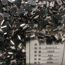 High temperature resistant touch switch 3 x6x2 5mm two-foot micro button button switch patch touch switch