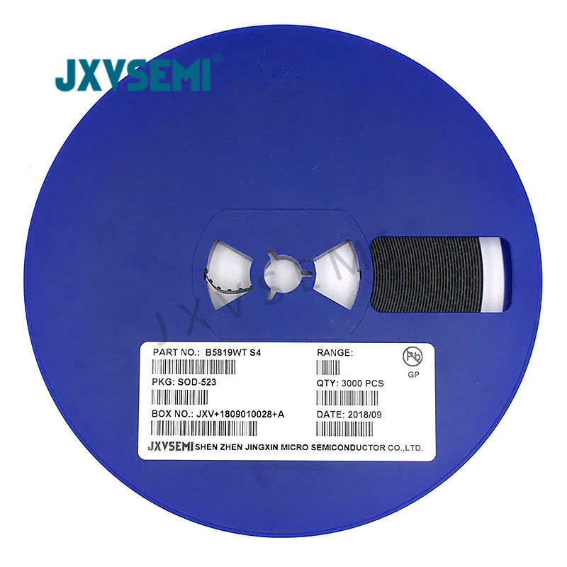 1N5819 B5819 B5819WT screen printing S4 SOD-523 SMD Schottky diode can be shot directly