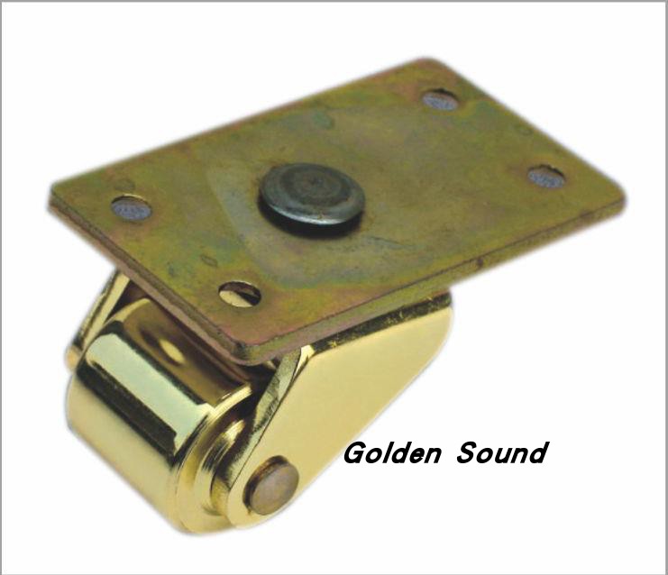 L-40 plated gold castors for gold plated gold