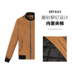 GXG nam mới Đinh tán nam Thời trang xe máy Khaki Cotton Jacket Áo khoác nam # 174821282 - Bông áo dạ nam hàn quốc Bông