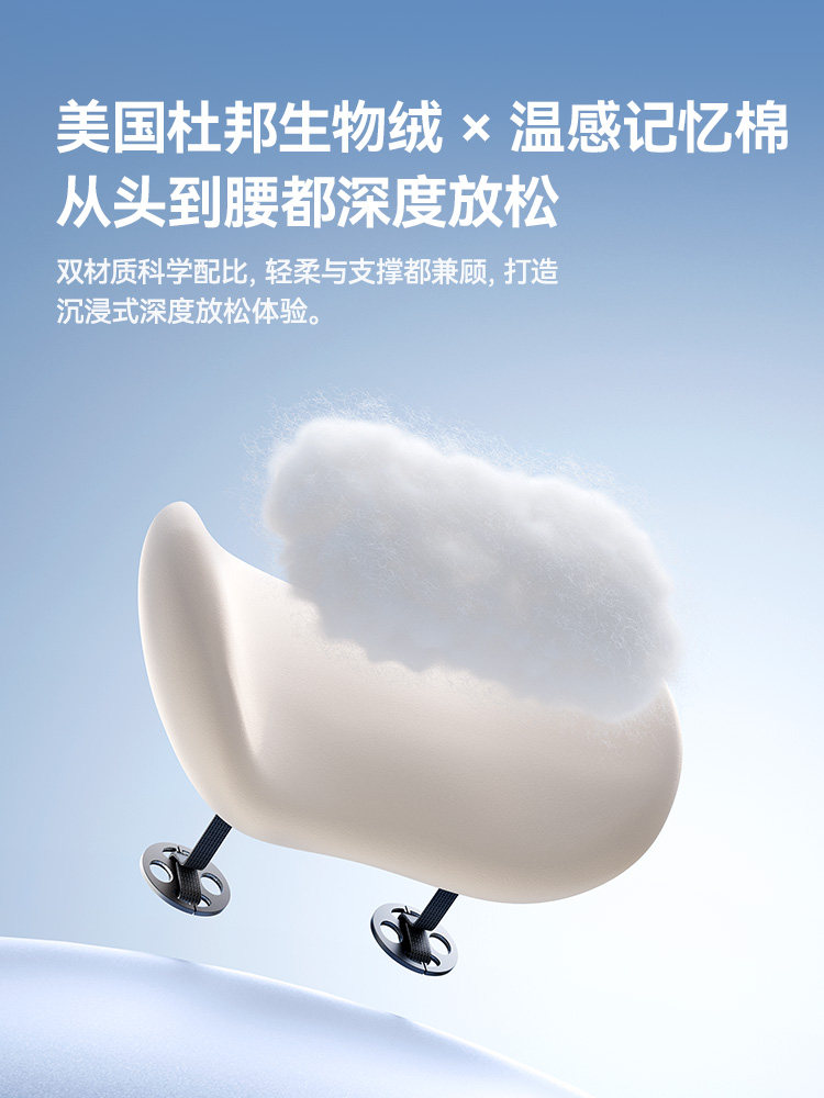 Baseus Car Headrest, Car Pillow, Neck Pillow, Cushion, Car Seat Pillow, Lumbar Support, Neck Support Pillow, Lumbar Support Cushion